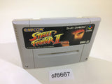 Street Fighter II 2 SNES Super Famicom Japan - SF6667