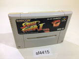 Street Fighter II 2 SNES Super Famicom Japan - SF4415