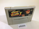 Street Fighter II 2 SNES Super Famicom Japan - SF6668