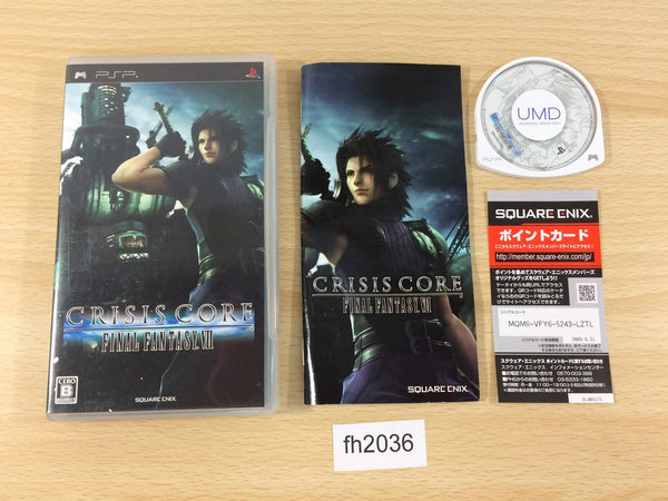 fh2036 Final Fantasy VII 7 Crisis Core PSP Japan