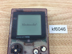 kf6046 Plz Read Item Condi GameBoy Pocket Clear Purple Console Japan