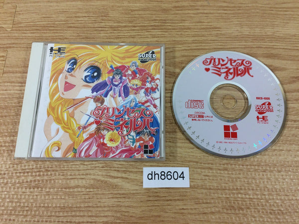 dh8604 Princess Minerva SUPER CD ROM 2 PC Engine Japan