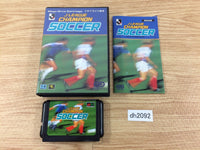 DH2092 J. League Champion Soccer BOXED Mega Drive Genesis Japan