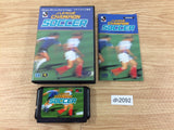 DH2092 J. League Champion Soccer BOXED Mega Drive Genesis Japan