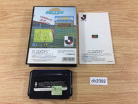 DH2092 J. League Champion Soccer BOXED Mega Drive Genesis Japan
