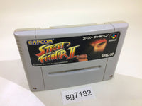 sg7182 Street Fighter II 2 SNES Super Famicom Japan