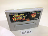 sg7182 Street Fighter II 2 SNES Super Famicom Japan
