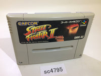 SC4795 Street Fighter II 2 SNES Super Famicom Japan