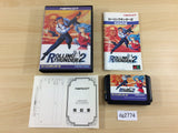 DG2774 Rolling Thunder 2 BOXED Mega Drive Genesis Japan