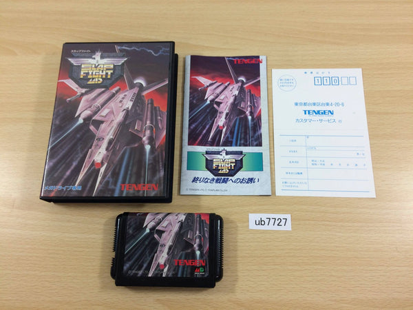 UB7727 Slap Fight MD BOXED Mega Drive Genesis Japan