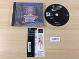 Jissen Pachi Slot Hisshousou! Single The Kingdom PS1 Japan - FG6931