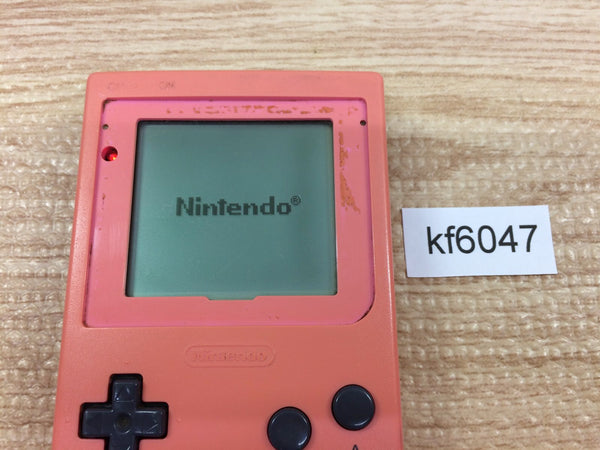 kf6047 Plz Read Item Condi GameBoy Pocket Pink Game Boy Console Japan