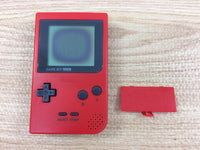 kf2835 Plz Read Item Condi GameBoy Pocket Red Game Boy Console Japan