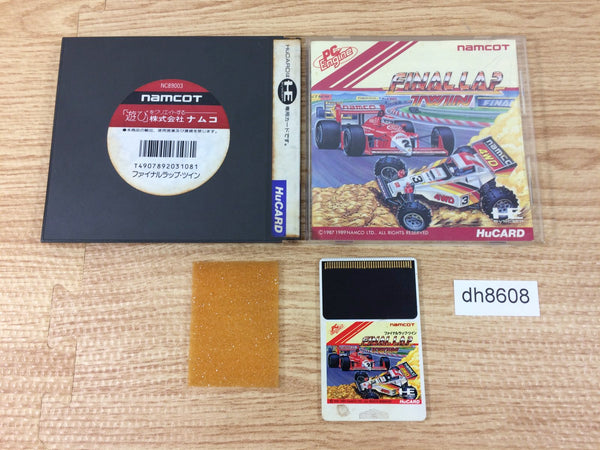 DH8608 Final Lap Twin BOXED PC Engine Japan