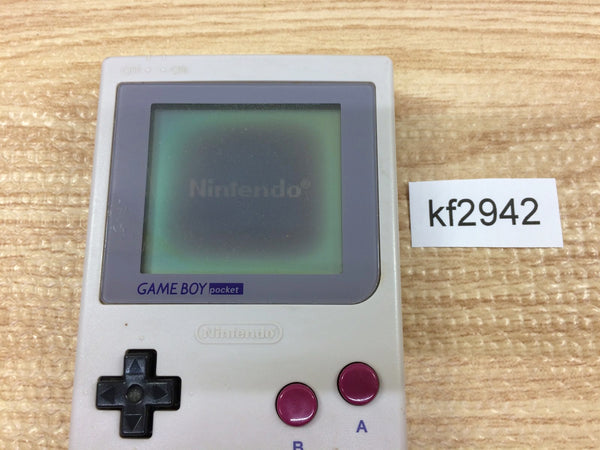 kf2942 Plz Read Item Condi GameBoy Pocket Gray Grey Game Boy Console Japan