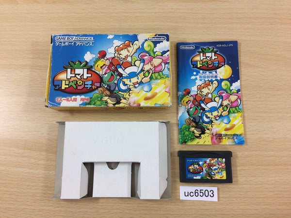 UC6503 Tomato Adventure BOXED GameBoy Advance Japan