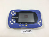 wa1875 Wonder Swan Crystal Blue Violet Console BOXED Bandai Japan