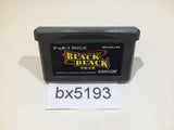 Black Black GameBoy Advance Japan - BX5193