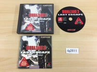 dg2611 Resident Evil Biohazard 3 Last Escape PS1 Japan
