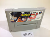 sf4111 Dragon Ball Z Super Gokuu Den Kakusei Hen SNES Super Famicom Japan