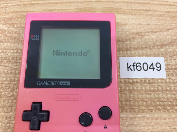 kf6049 Plz Read Item Condi GameBoy Pocket Pink Game Boy Console Japan