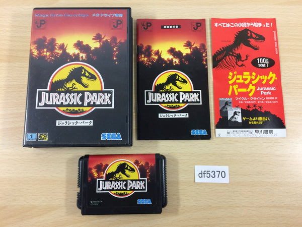 DF5370 Jurassic Park BOXED Mega Drive Genesis Japan