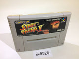 Street Fighter II 2 SNES Super Famicom Japan - SE9526