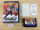 DF3863 Rolling Thunder 2 BOXED Mega Drive Genesis Japan