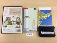 df9630 Shining Force II Koe no Fuuin BOXED Mega Drive Genesis Japan