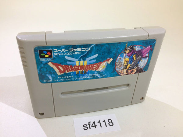sf4118 Dragon Quest III 3 SNES Super Famicom Japan