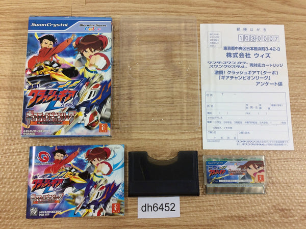 DH6452 CRASH GEAR Turbo CHAMPION LEAGUE BOXED Wonder Swan Bandai Japan