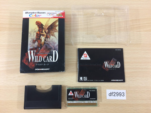 DF2993 WILD CARD BOXED Wonder Swan Bandai Japan