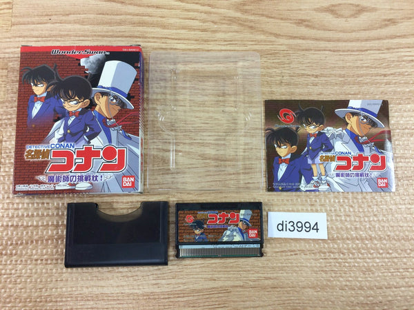 DI3994 Meitantei Conan Majutsushi No Chousenjou BOXED Wonder Swan Bandai Japan
