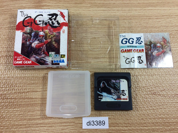 DI3389 The GG Shinobi BOXED Sega Game Gear Japan