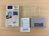 Shimono Masaki no Fishing To Bassing BOXED SNES Super Famicom Japan - UC8741