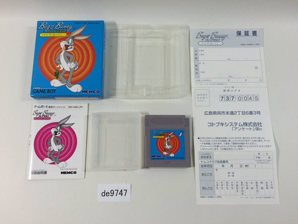 de9747 Bugs Bunny Collection BOXED GameBoy Game Boy Japan