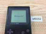 kf6052 Plz Read Item Condi GameBoy Pocket Black Game Boy Console Japan
