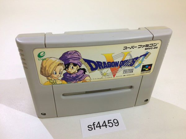 sf4459 Dragon Quest V 5 SNES Super Famicom Japan