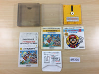 df1236 Super Mario Bros. BOXED Famicom Disk Japan