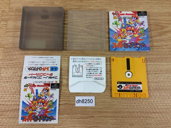 DH8250 Super Lode Runner BOXED Famicom Disk Japan