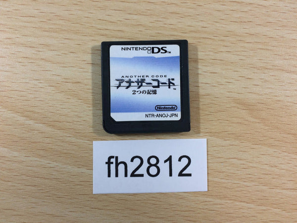 FH2812 Another Code Two Memories Nintendo DS Japan