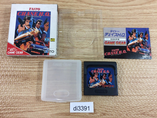 DI3391 Taito Chase H.Q BOXED Sega Game Gear Japan
