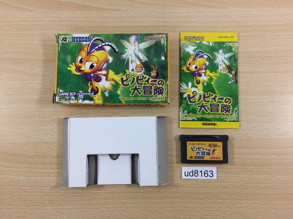 UD8163 Pinobee Adventure BOXED GameBoy Advance Japan