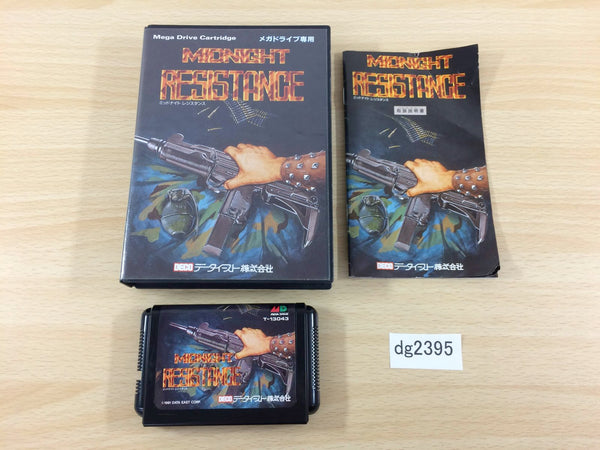 DG2395 Midnight Resistance BOXED Mega Drive Genesis Japan