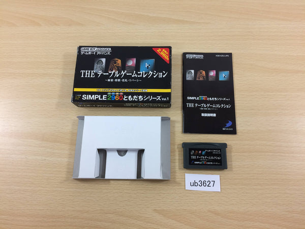 UB3627 Shogi Mah Jong Hanafuda ReVer.si Othello BOXED GameBoy Advance Japan