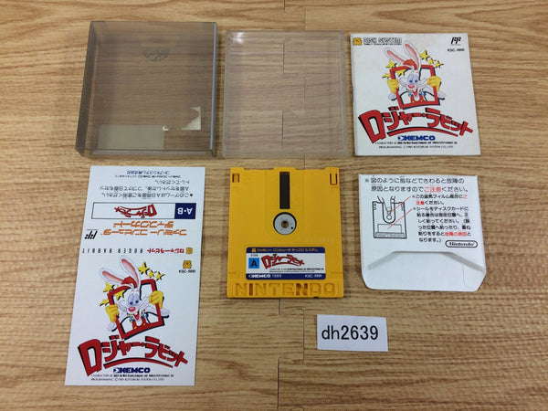 DH2639 Roger Rabbit BOXED Famicom Disk Japan