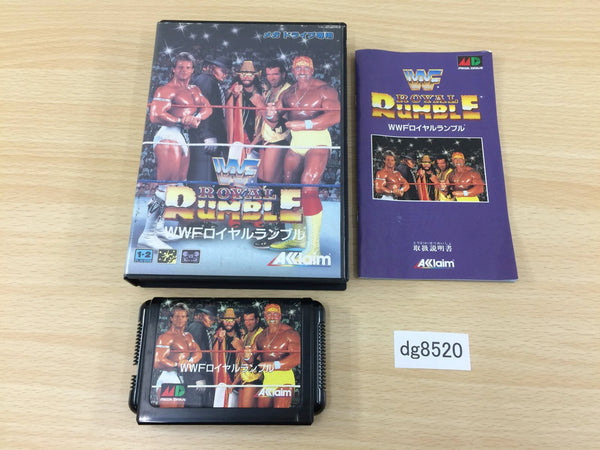 DG8520 WWF Royal Rumble BOXED Mega Drive Genesis Japan