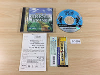 fh1699 Break Point Sega Saturn Japan