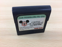 df4223 Mickey Mouse no Castle Illusion BOXED Sega Game Gear Japan
