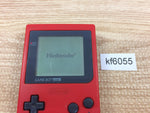 kf6055 Plz Read Item Condi GameBoy Pocket Red Game Boy Console Japan